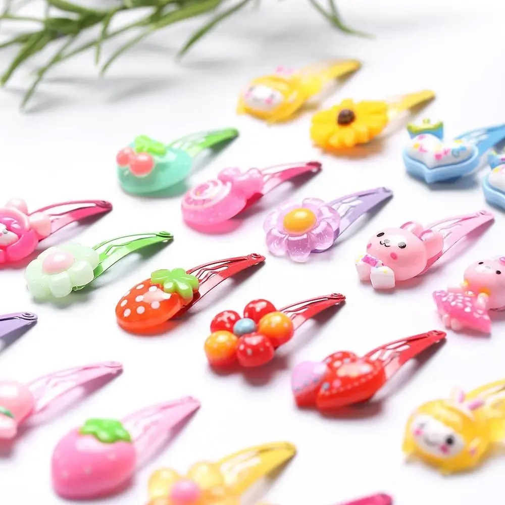 Horquillas con mariposas y flores para niña - imagen 3