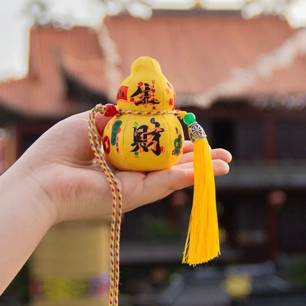 Bolgante aromático de calabaza para coche – Estilo oriental con borlas - imagen 2