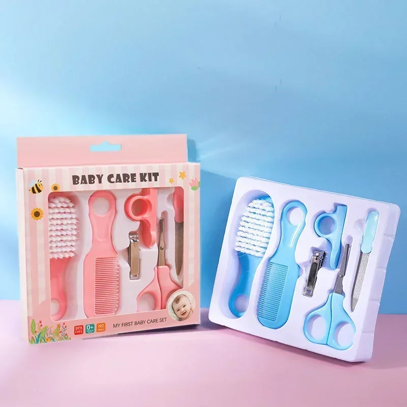 Kit de cuidado para bebé con cortauñas y peine suave - imagen 3
