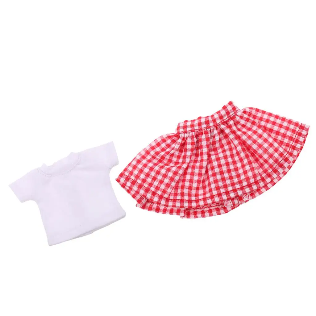 Conjunto de ropa para muñecas Blythe: falda y top de moda - imagen 3