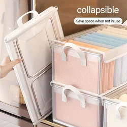 Caja de almacenamiento PVC extra grande plegable, a prueba de polvo