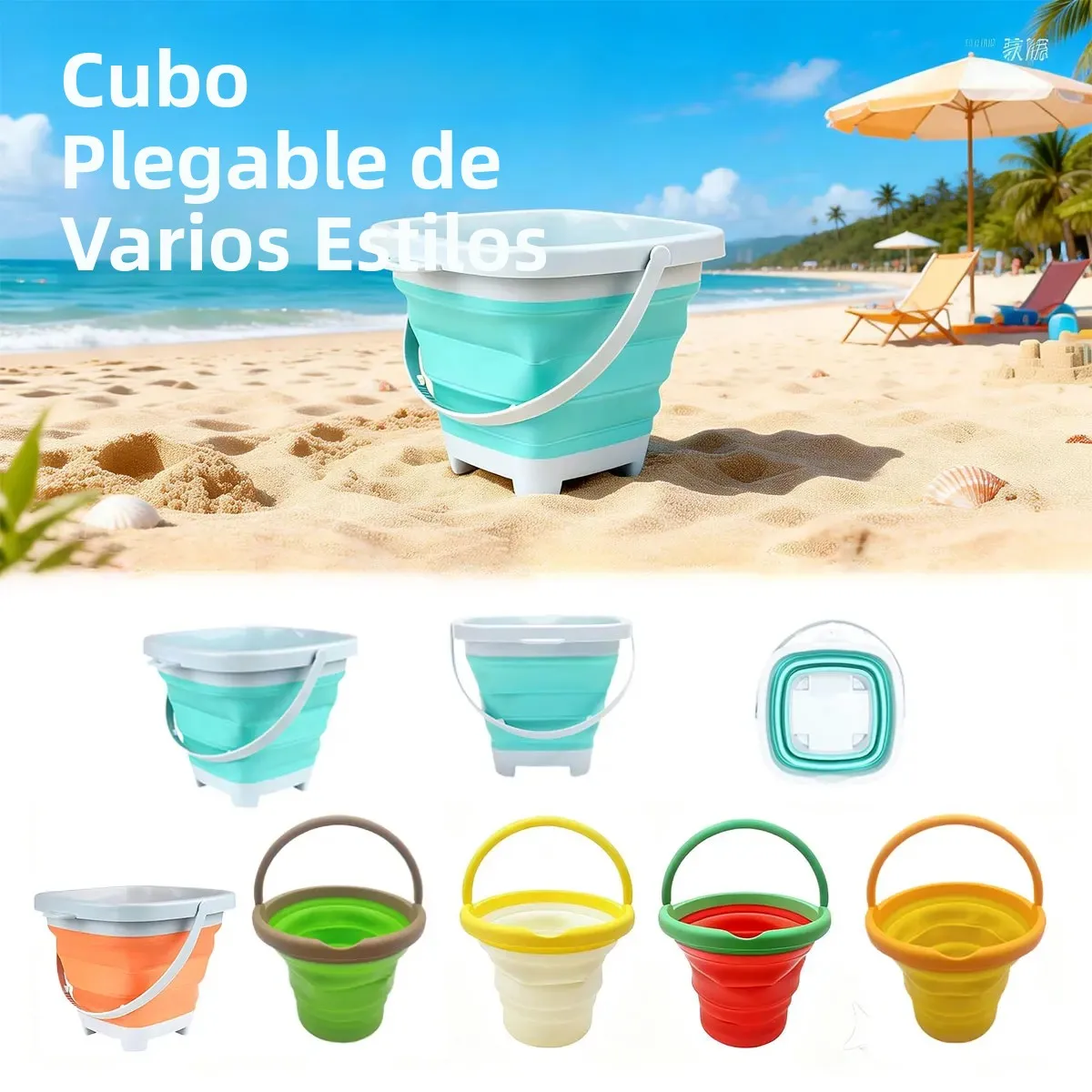 Cubo de playa, forma fruta para arena y agua, juego exterior - imagen 5