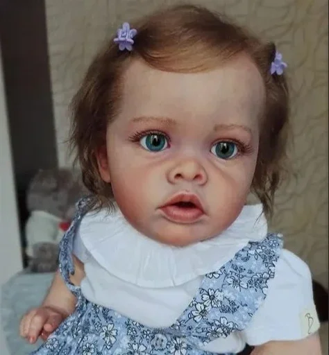 Muñeco reborn Benjamin kit para terminar con ojos de tela
