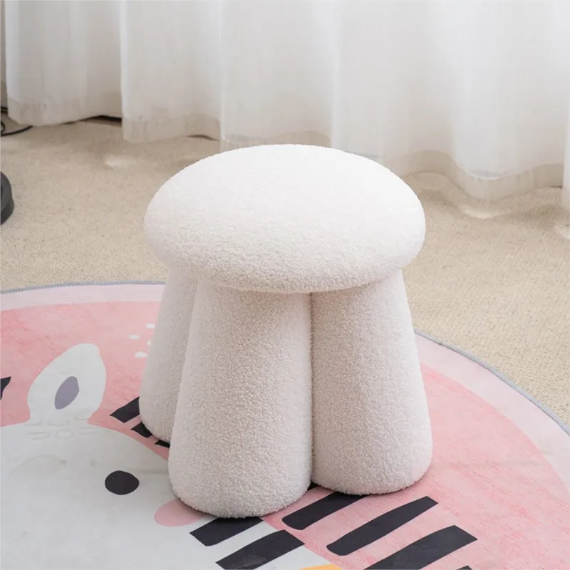 Taburete infantil seta peluche – Puff niños multifuncional - imagen 2