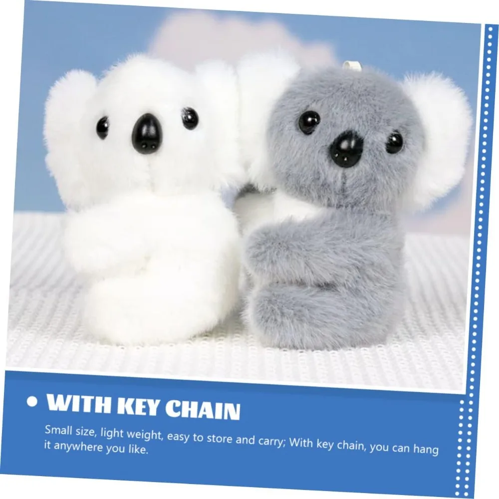 Peluche koala suave para bebé – osito lindo tipo llavero - imagen 4