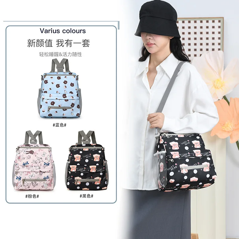Mochila para pañales grande multifuncional de viaje