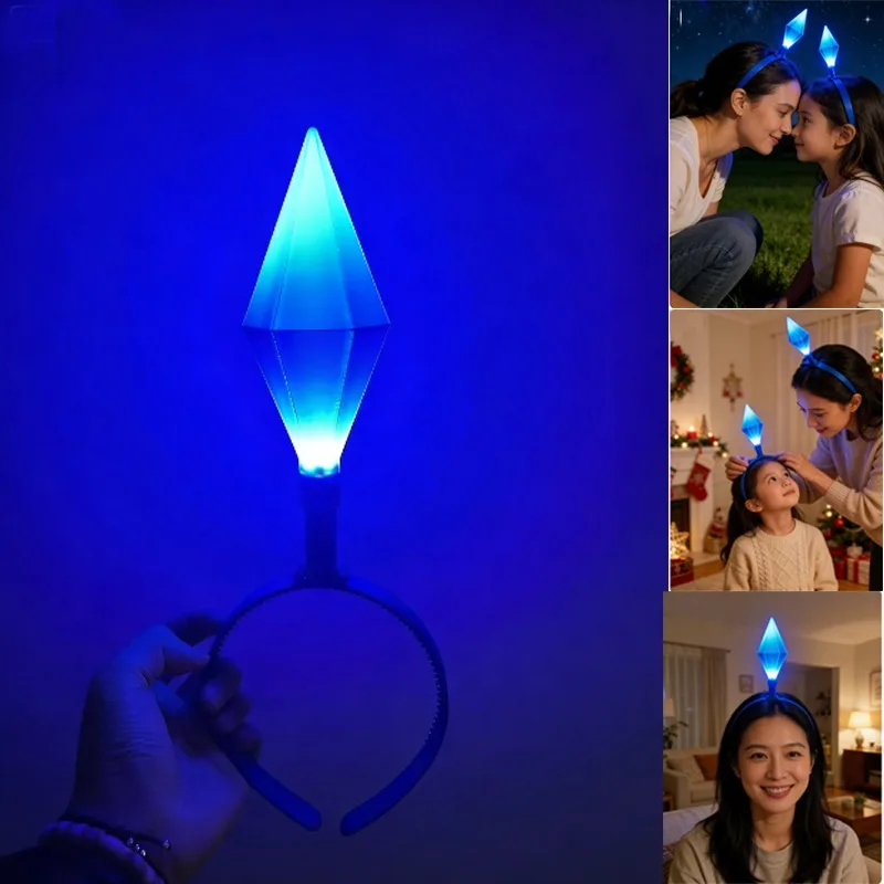 Diadema luminosa LED de colores para fiestas