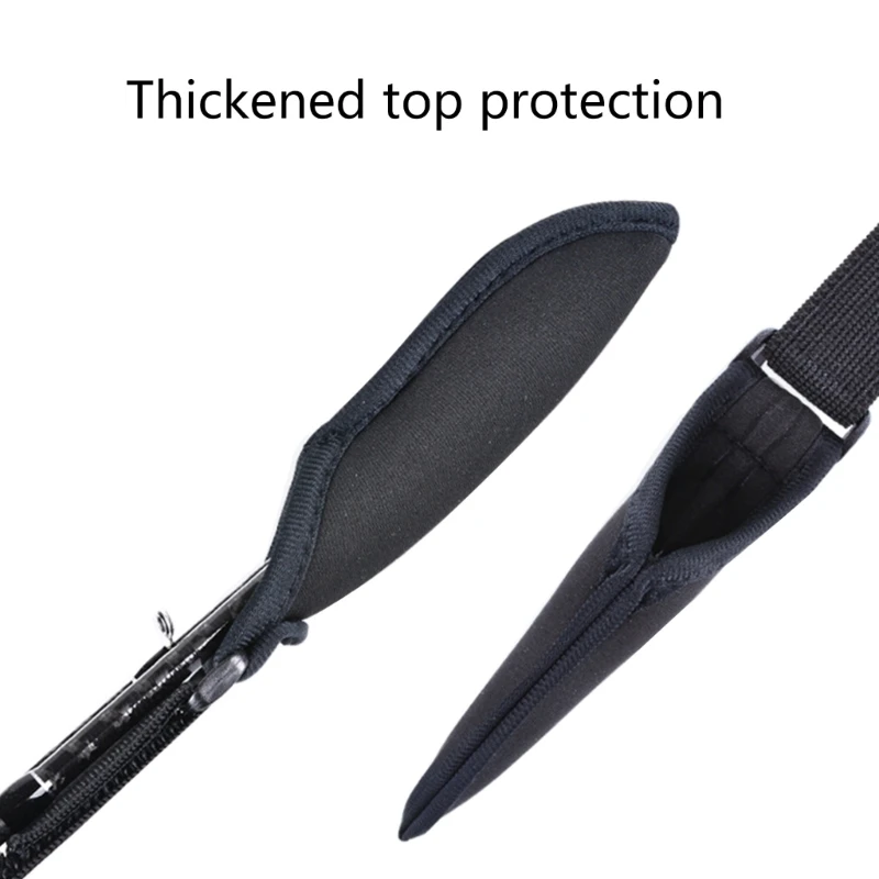 Funda protectora punta caña de pescar con correa ajustable - imagen 4