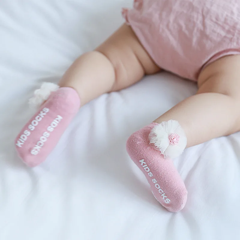 Calcetines tobilleros de algodón para bebés – Transpirables y suaves - imagen 2