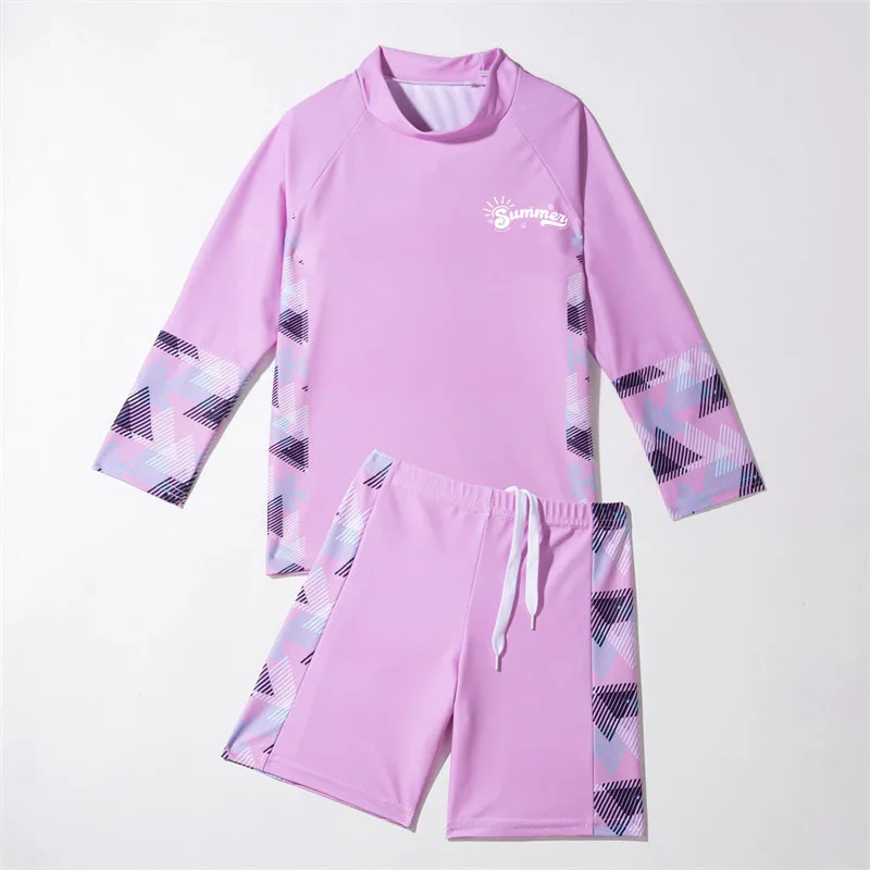 Traje de baño infantil de secado rápido con pantalón corto - imagen 3