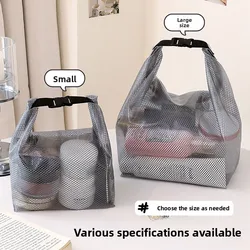 Neceser impermeable de aseo portátil para viaje, gran capacidad