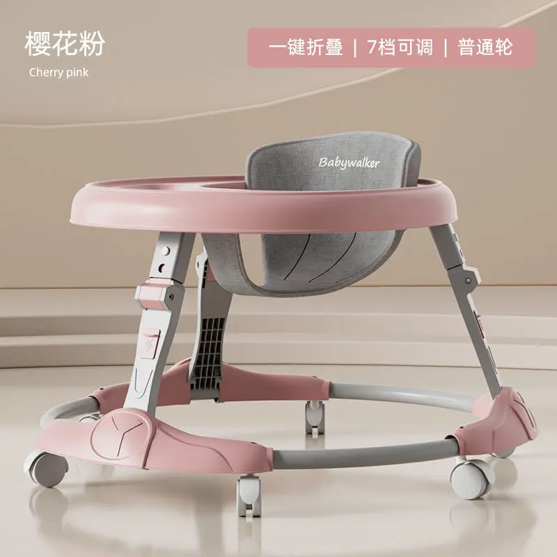Andador bebé plegable con música ajustable y antivuelco - imagen 4