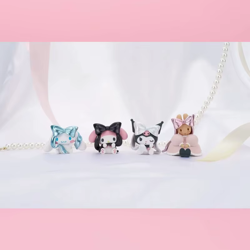 Caja sorpresa Sanrio: figuras Kuromi, My Melody y Cinnamoroll - imagen 4
