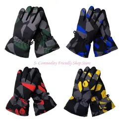 Guantes impermeables de invierno para esquí y nieve niño
