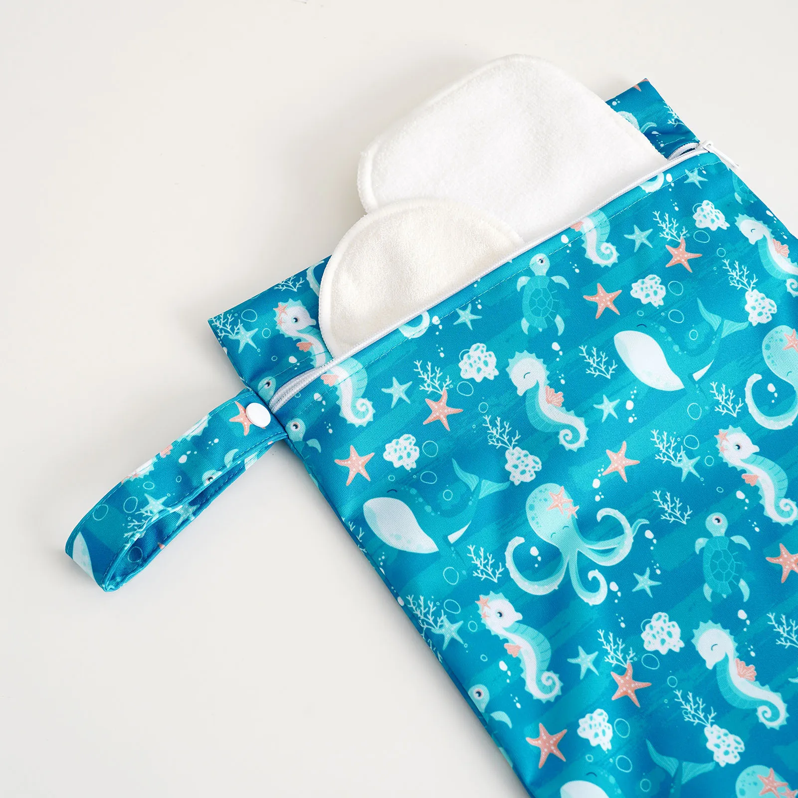 Happyflute Bolsa impermeable para pañales de tela, húmedo y seco - imagen 4