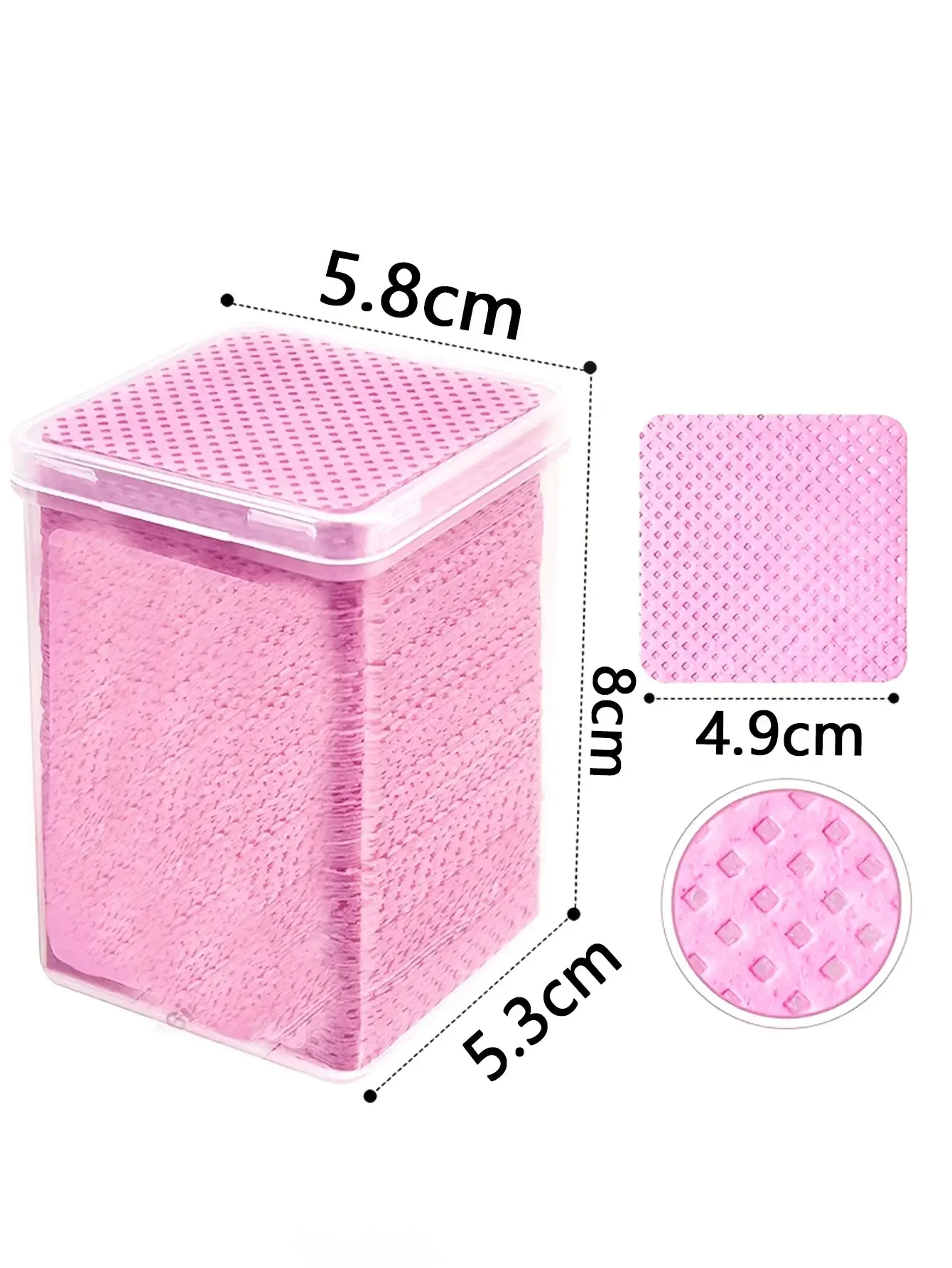 Toallitas sin pelusa de algodón para uñas y gel - imagen 5