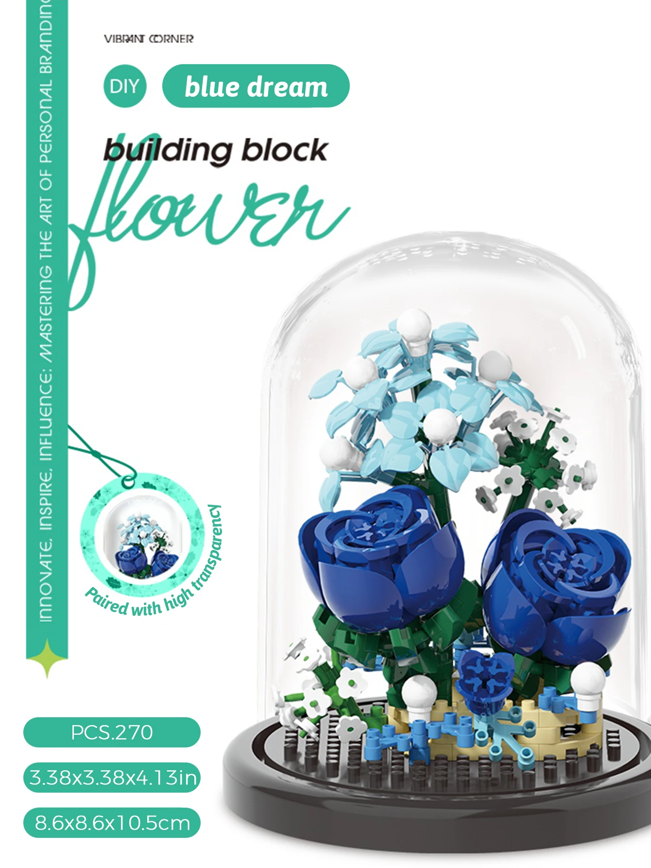 Modelo micro montado para decorar
