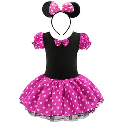 Disfraz ratón para niña con vestido tutú ballet y diadema