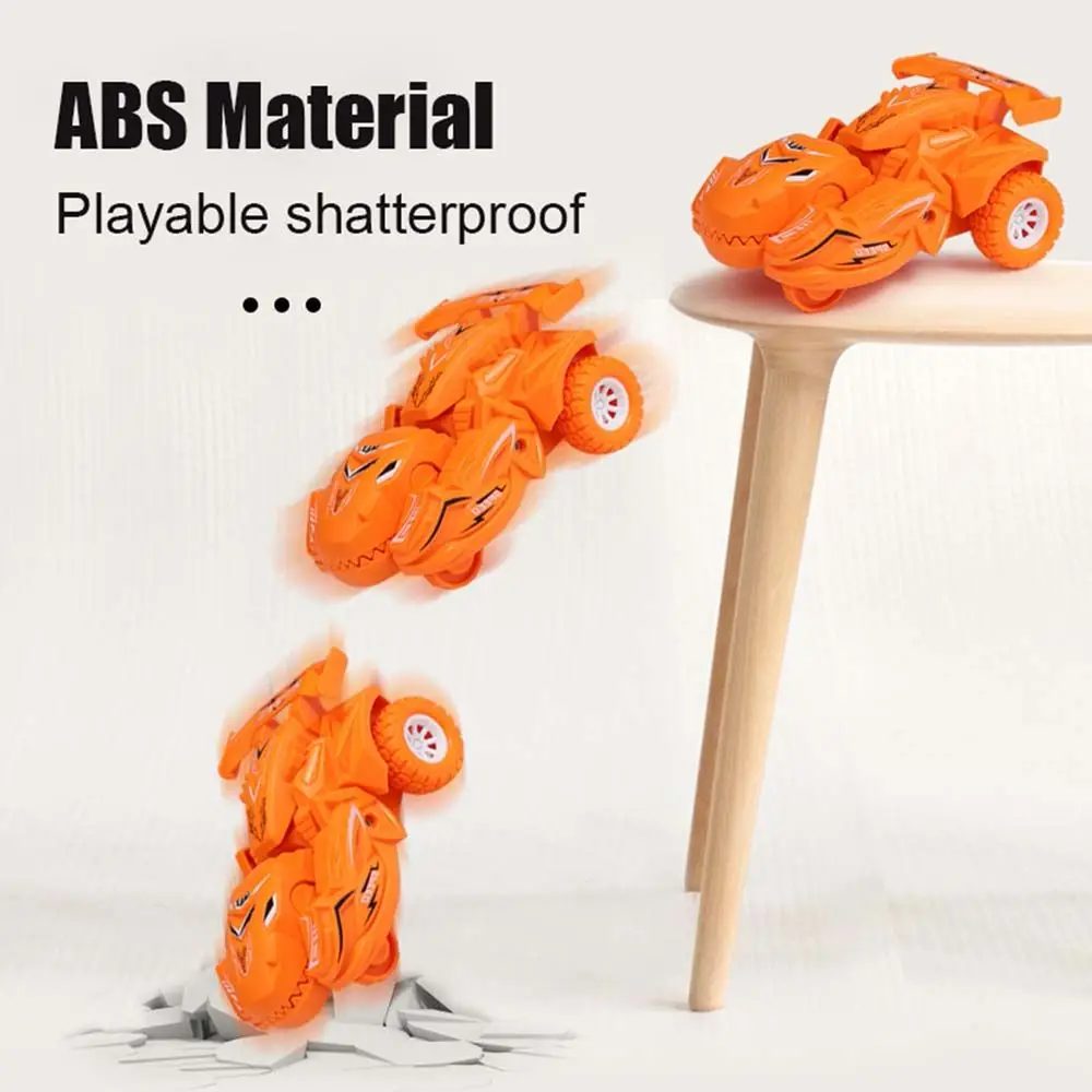 Coche de dinosaurio transformable con vehículos acrobáticos - imagen 3