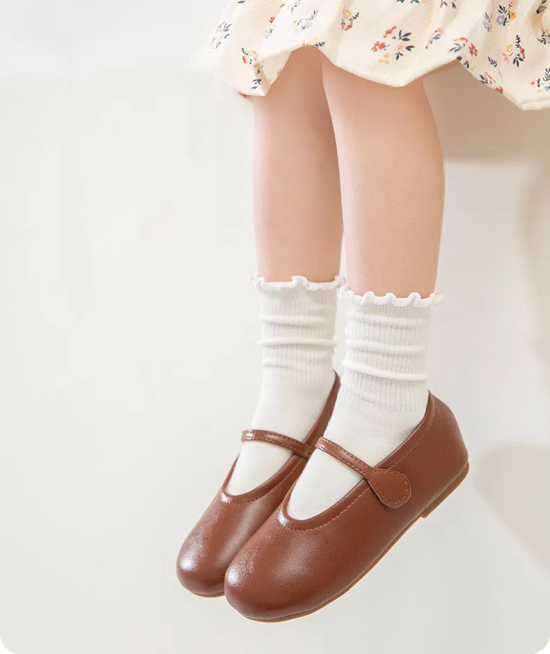 Calcetines tobilleros con volantes