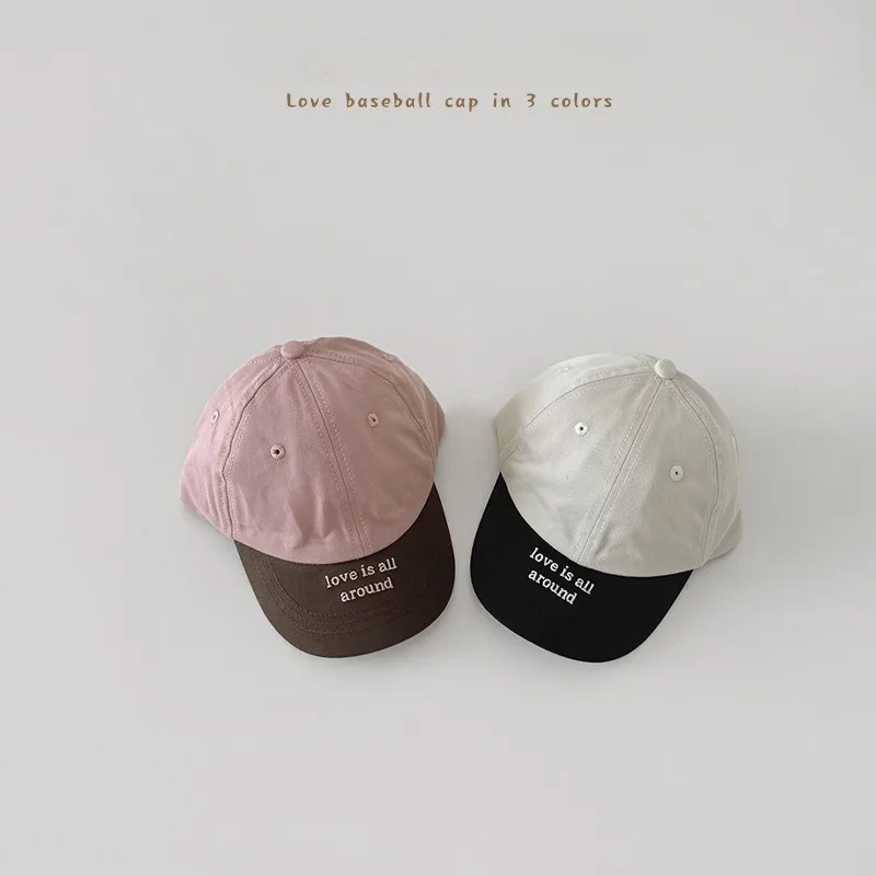 Gorra béisbol infantil ajustable con letras bordadas y cierre - imagen 5