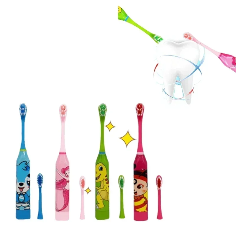 Cepillo de dientes para niños con diseños animados
