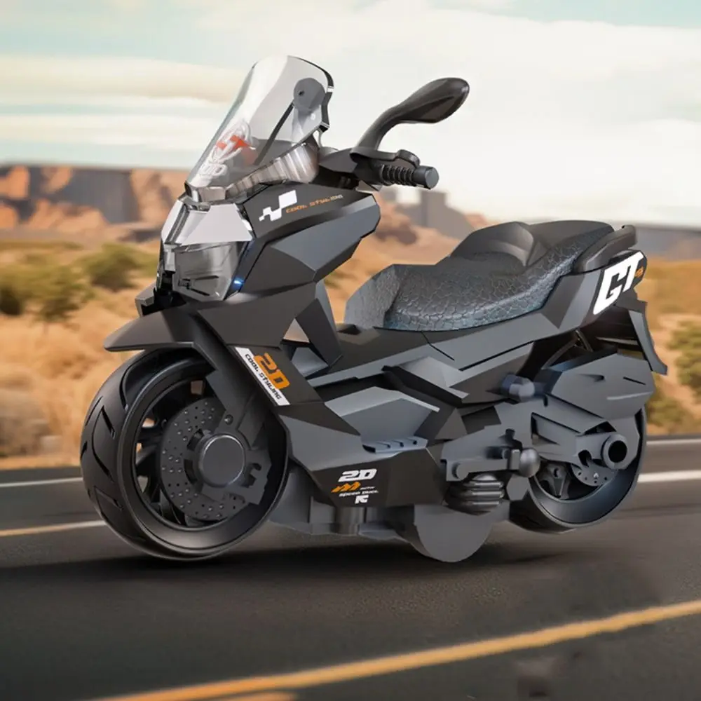 Motocicleta de aleación miniatura para niños – Juguete resistente - imagen 4