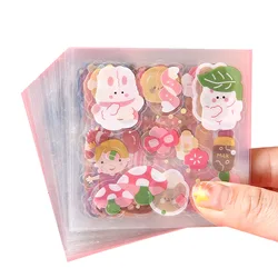 Pegatinas infantiles estilo kawaii láser para manualidades y cuadernos