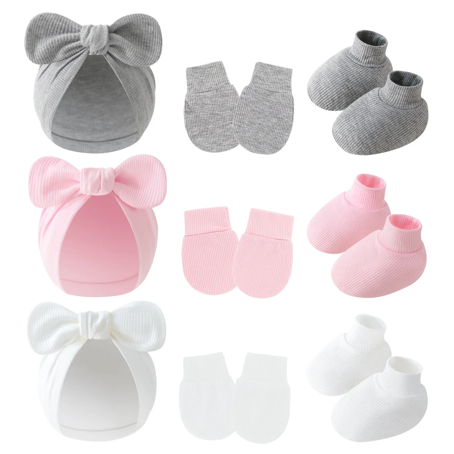Gorro con lazo infantile de protección facial