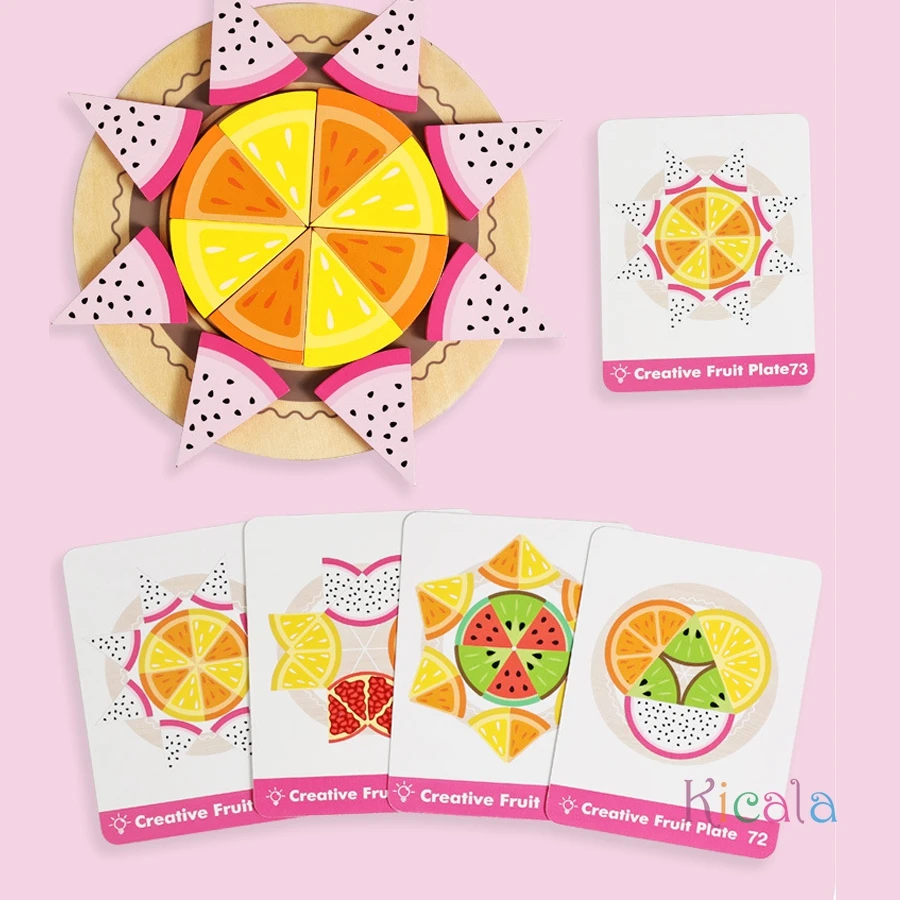 Rompecabezas educativo de frutas con reconocimiento cromático - imagen 3