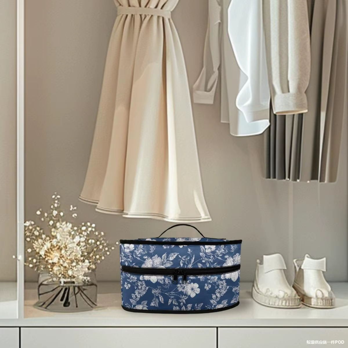 Bolsa para plancha floral - organizadora para hogar y viaje - imagen 4