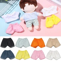 Conjunto de ropa a rayas para muñecas de 20 cm – Camiseta y pantalones