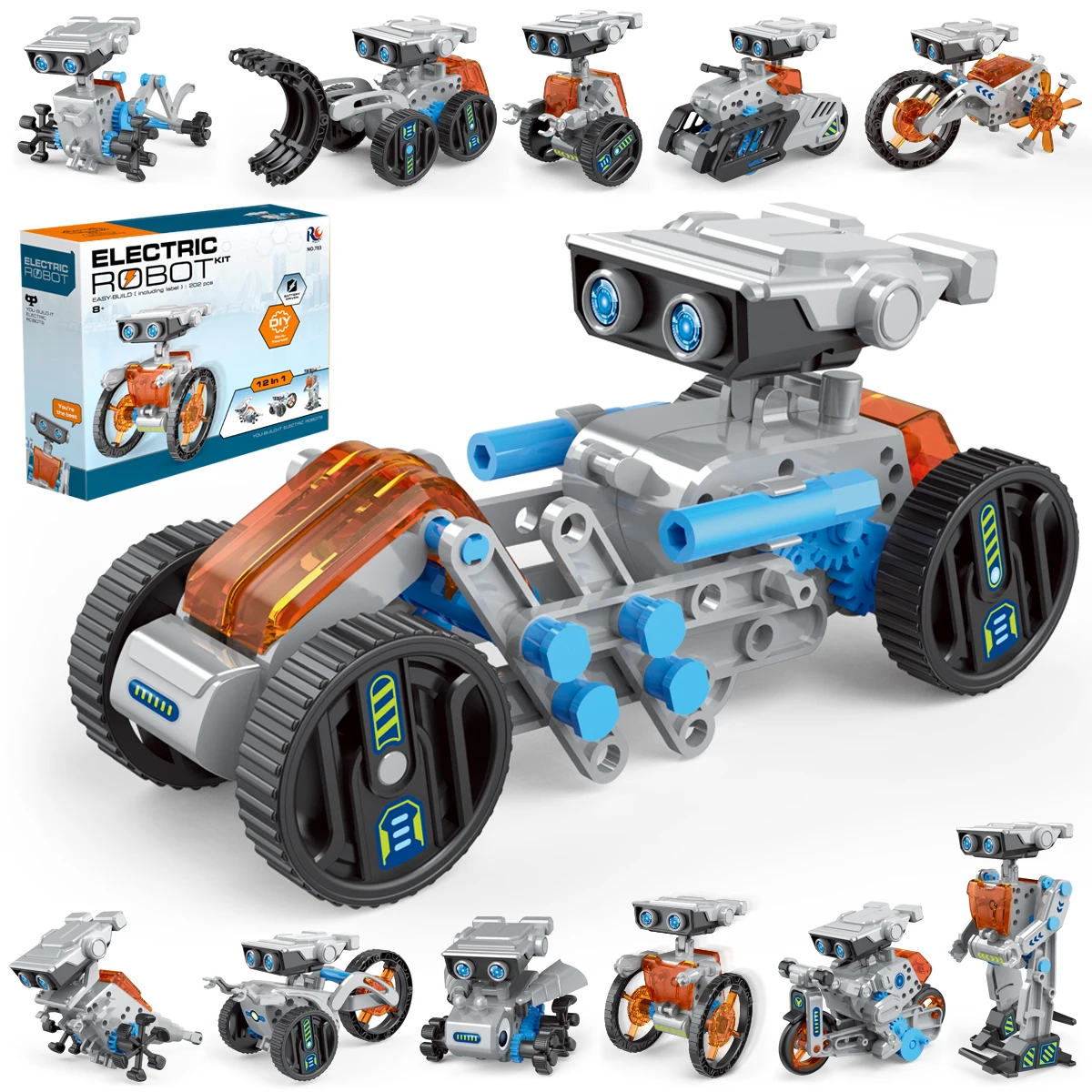 Configuraciones 12 en 1 del kit