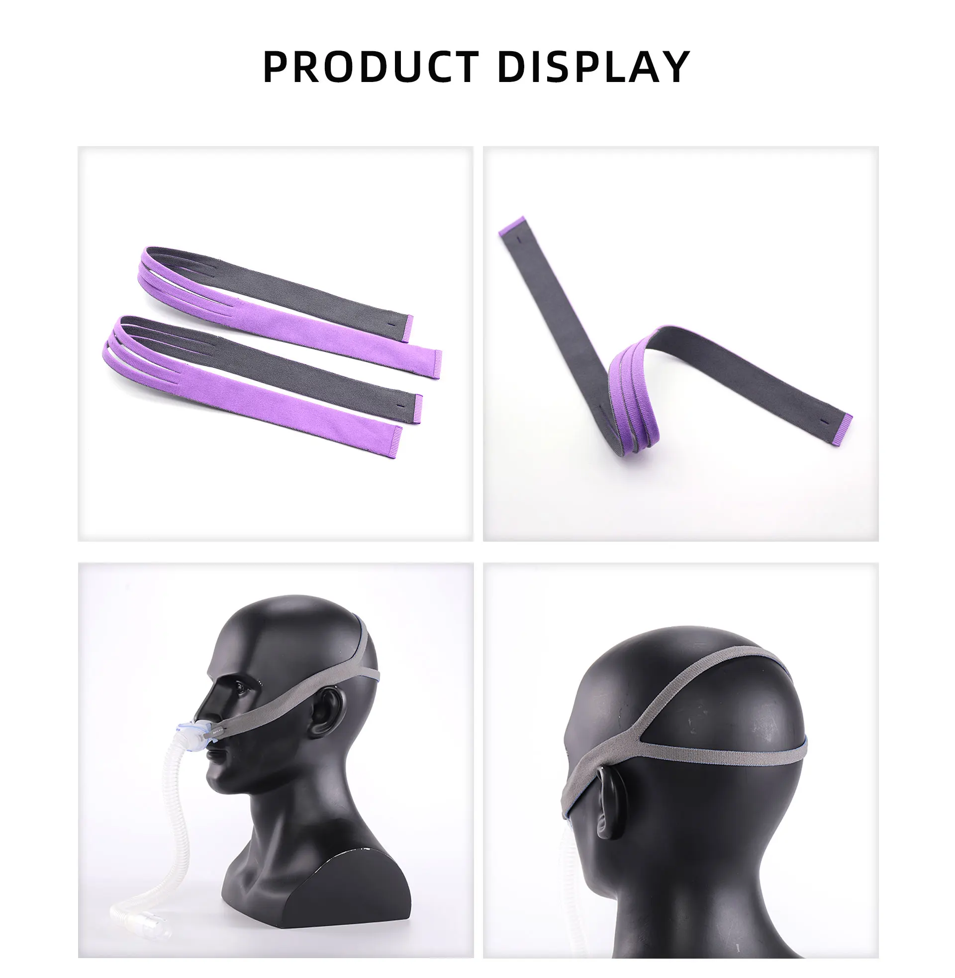 Resmed Airfit P10 correa para casco CPAP repuesto suave - imagen 3