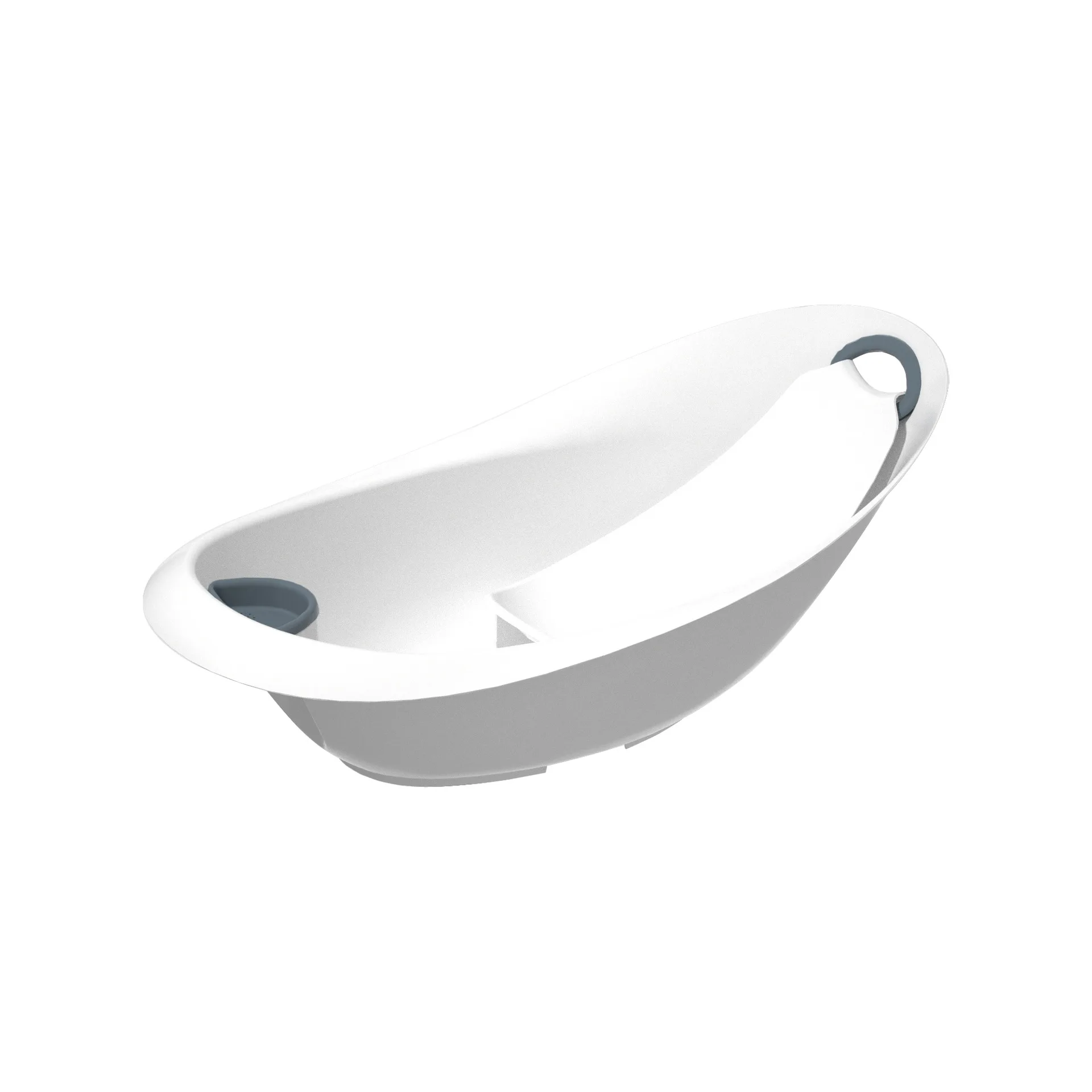 Bañera ergonómica para recién nacido con soporte tipo huevo