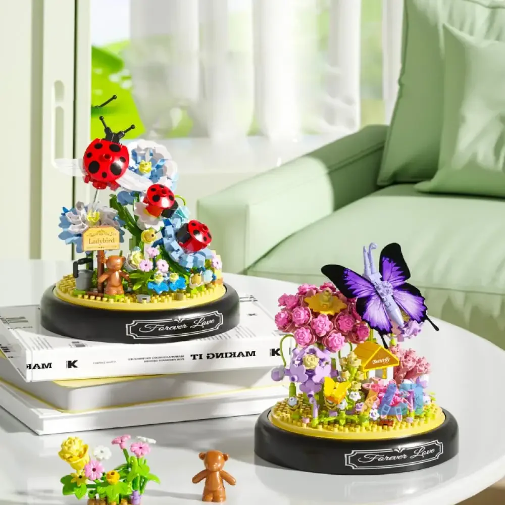 Juguete bloques de construcción con diseño de insectos para jardín - imagen 4