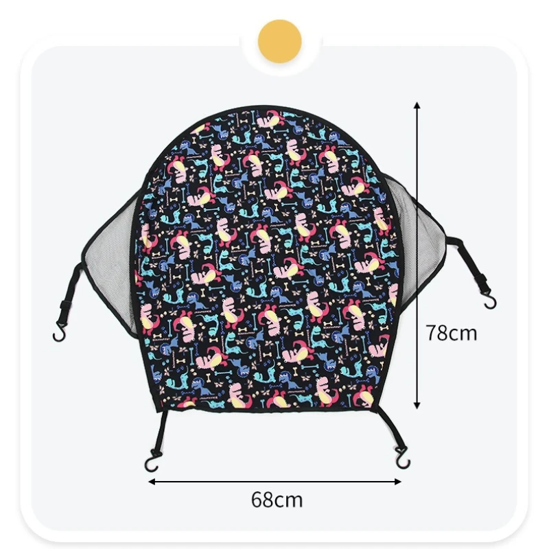 Capota universal para carrito con protección UV y sombra solar - imagen 5