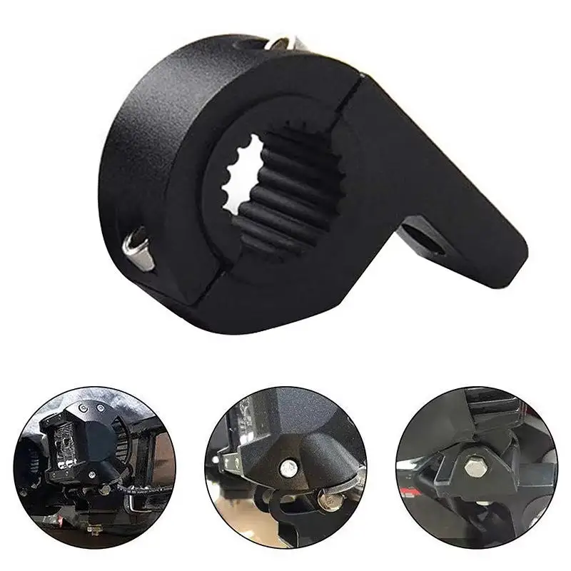 Soporte faro motocicleta con abrazadera para LED - imagen 4