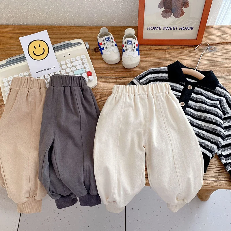 Pantalones Deportivos Unisex – Algodón Elastizado para Niños - imagen 3