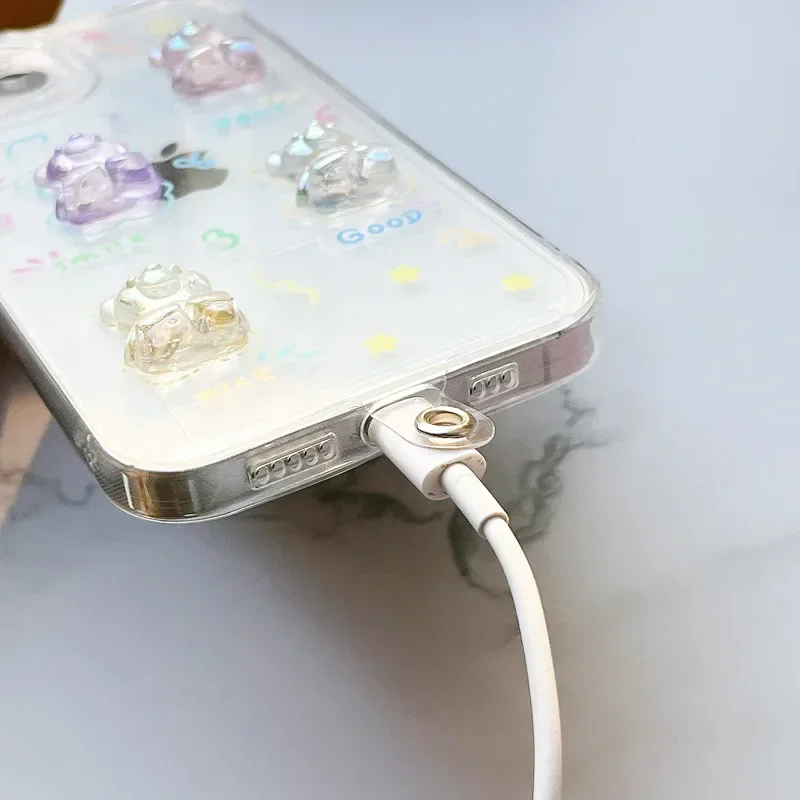 Correa transparente ultrafina para teléfono – colgante cruzado - imagen 5