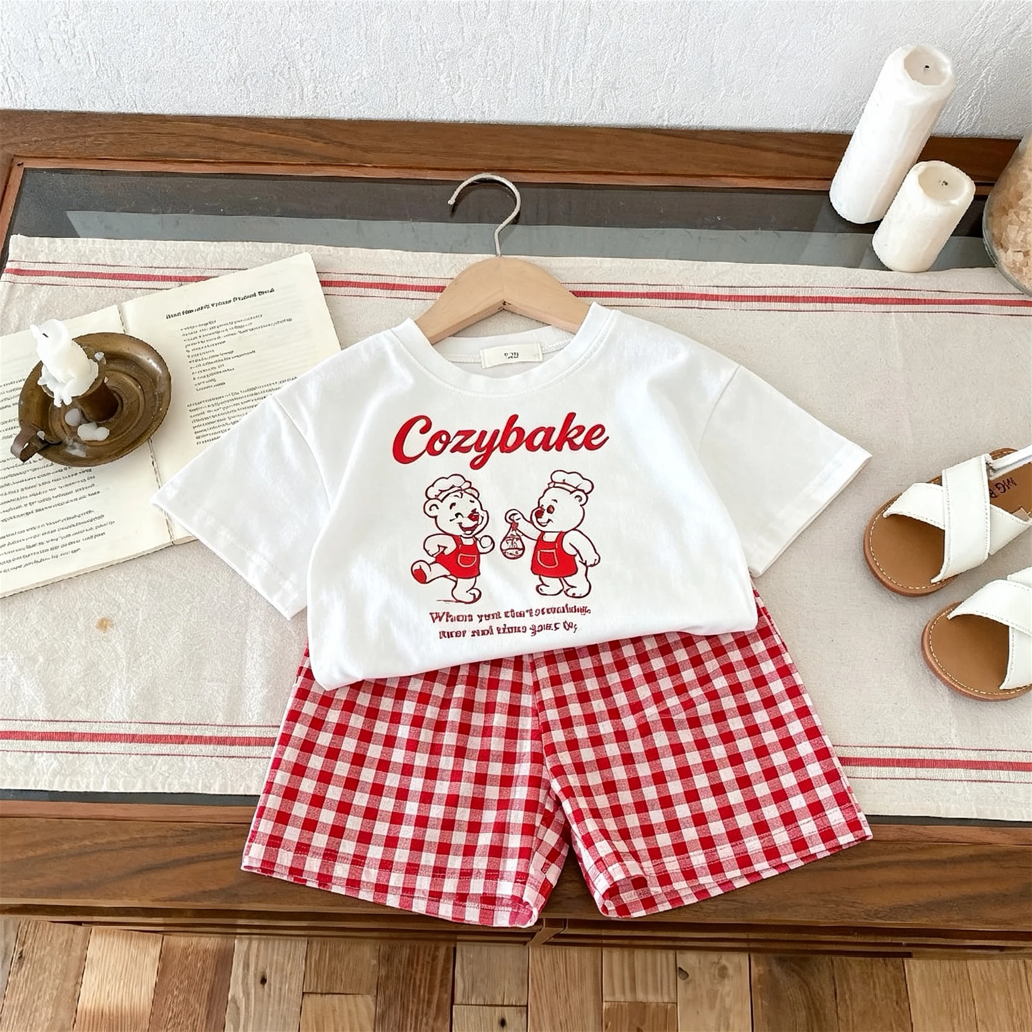Conjunto de camiseta y pantalón corto verano para niño - imagen 3