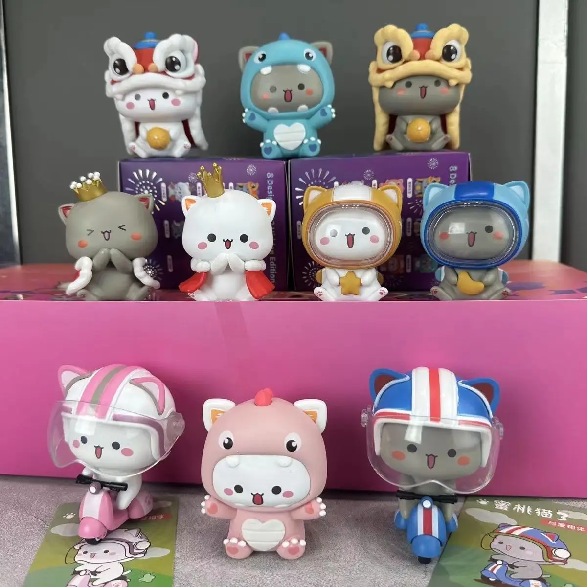 Figura sorpresa de gato de la suerte Mitao Cat - imagen 2