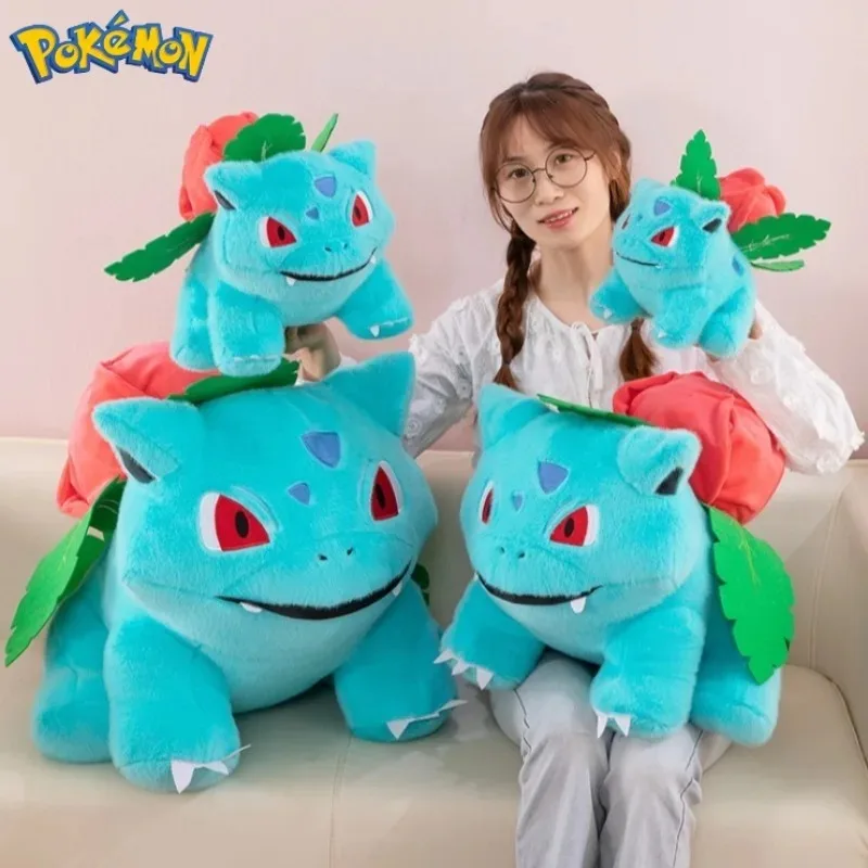 Peluche Pokémon Bulbasaur suave y cómodo para niños, cojín decorativo - imagen 5
