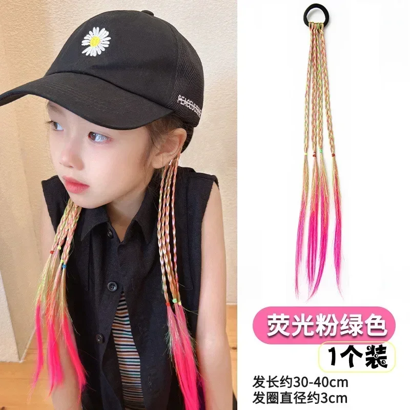 Accesorios pelo niña: lazos princesa y sombreros trenzados coloridos