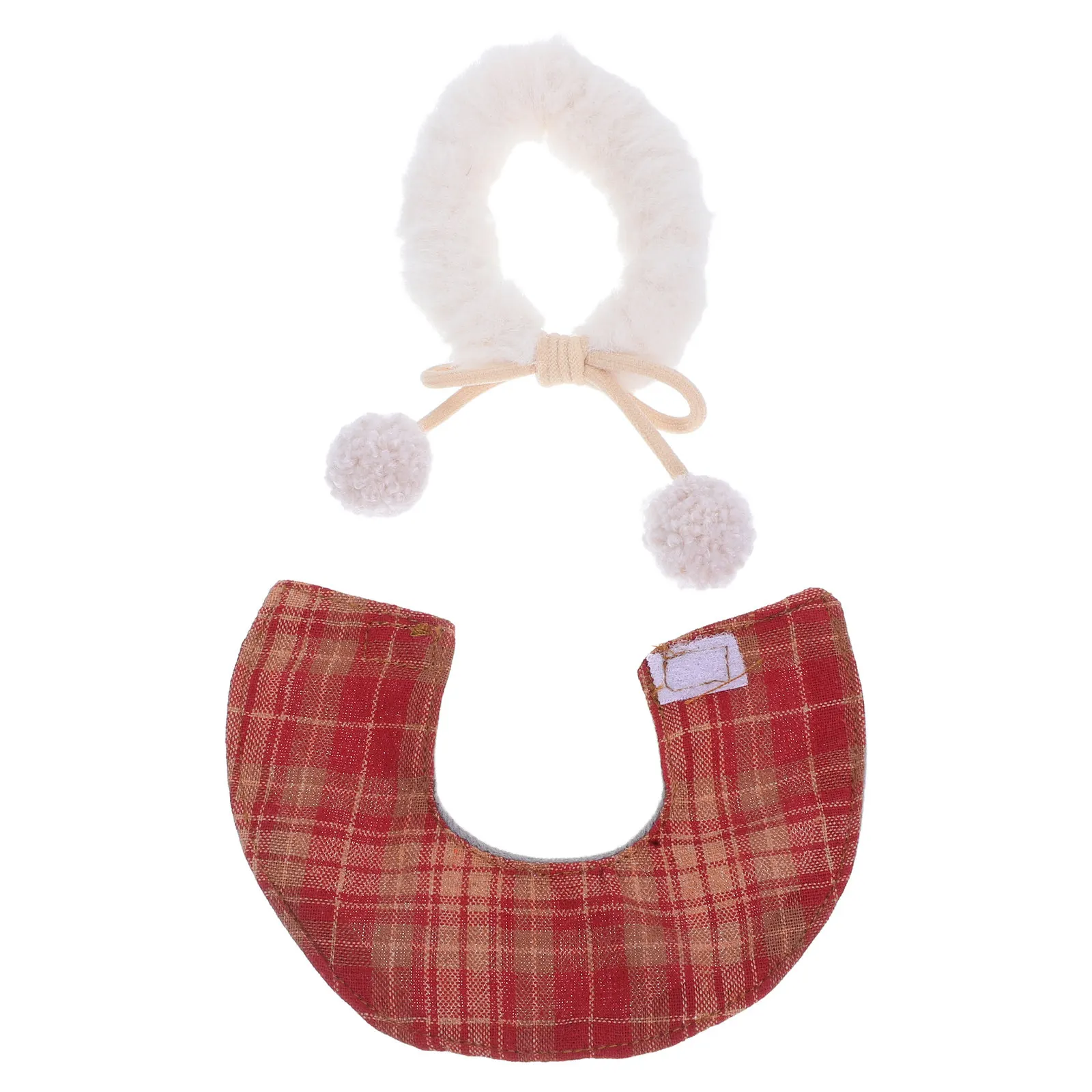 Capa de cuadros con capucha para disfraz infantil festivo Navidad - imagen 4