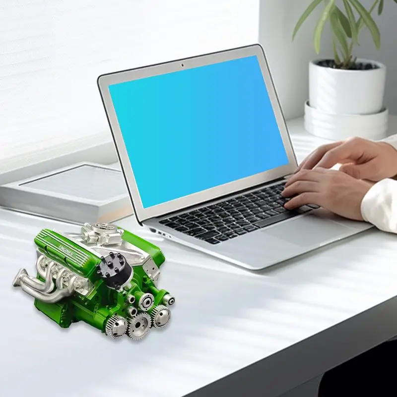 Kit de modelo motor resina para exhibición infantil