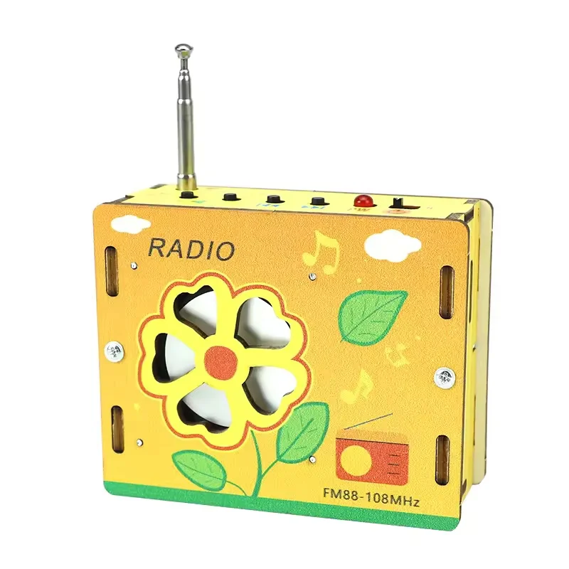 Radio FM inalámbrica portátil DIY para niños, experimento científico - imagen 2