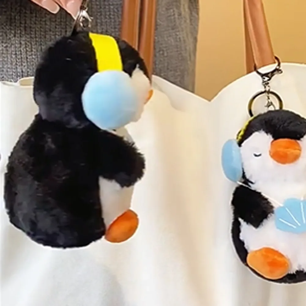 Vista del diseño de pingüino
