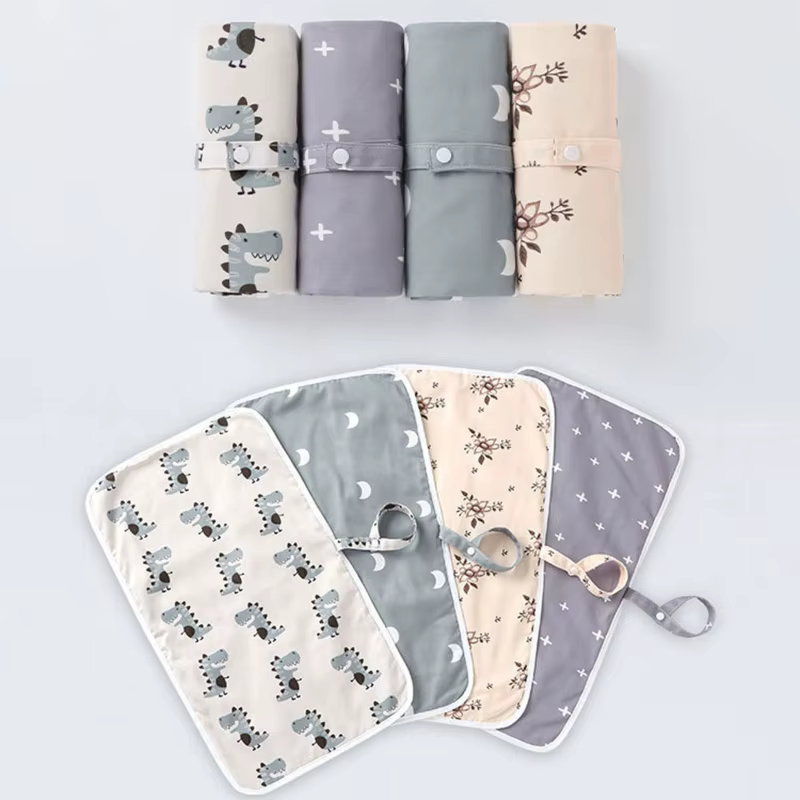 Cambiador de pañales portátil impermeable – Plegable de viaje para bebé