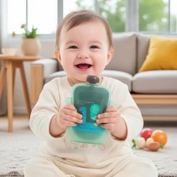 Bolsa puré frutas para bebés – Recipiente alimentación complementaria PP